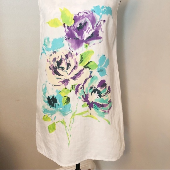 Zara Women's Floral Print Dress sz-Small - Picture 2 of 5